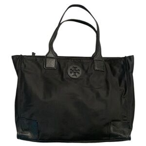 Tory Burch nylon tote bag black